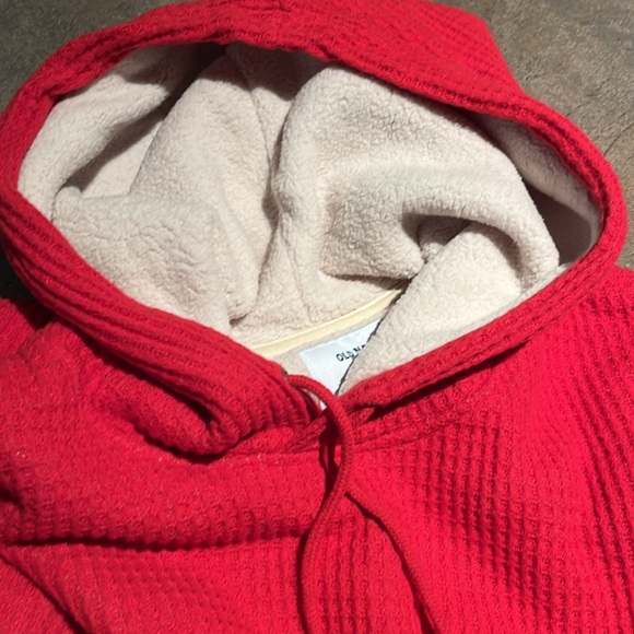 NWT Old Navy XXL fleece lined hoodie sweatshirt red - Picture 7 of 10